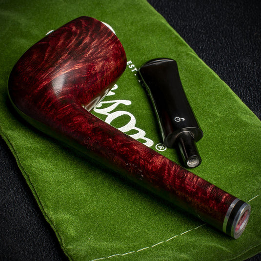 Peterson of Dublin Killarney Red Briar Smoking Pipe - Shape No. 264