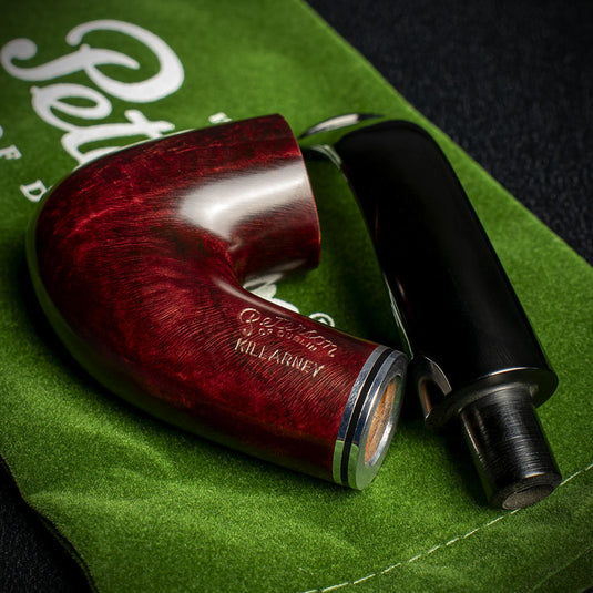 Peterson of Dublin Killarney Red Briar Smoking Pipe - Shape No. 338