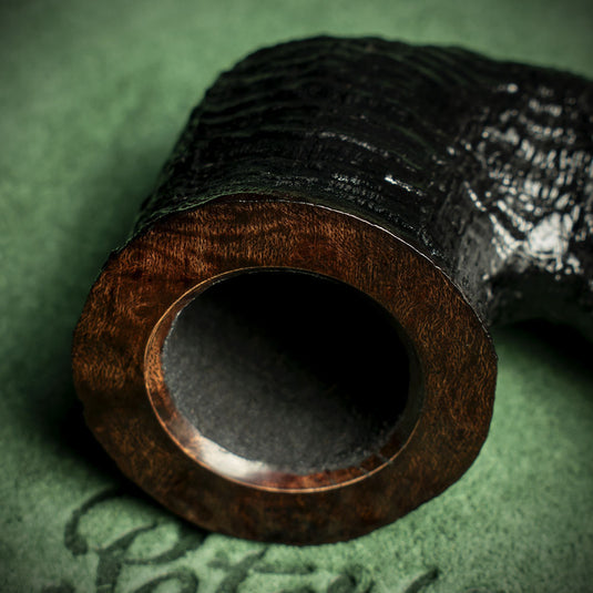 Peterson of Dublin Newgrange Silver Spigot Briar Smoking Pipe - Shape 05