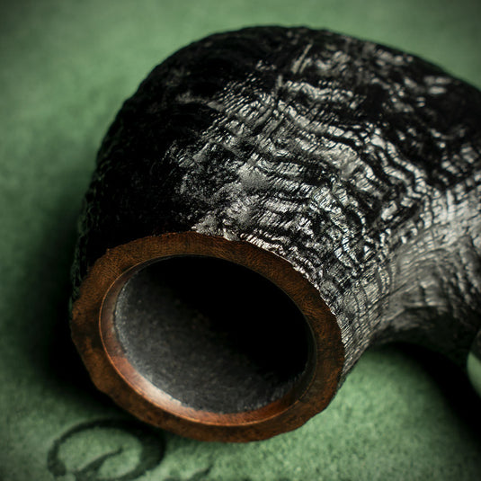Peterson of Dublin Newgrange Silver Spigot Briar Smoking Pipe - Shape 221