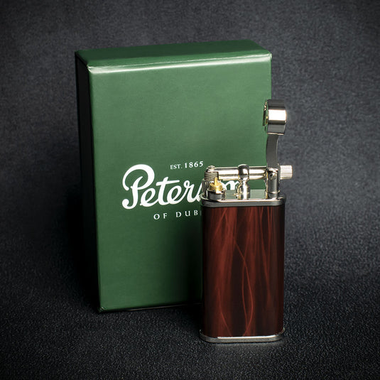 Peterson of Dublin Pipe Lighter - Marble Brown
