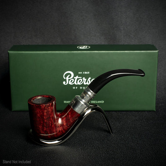 Peterson of Dublin Red Spigot Briar Smoking Pipe - Shape 338