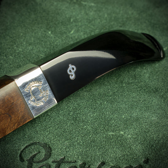 Peterson of Dublin Sherlock Holmes Dark Series Briar Smoking Pipe - Hansom Smooth