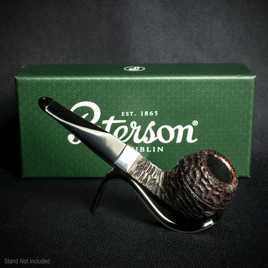 Peterson of Dublin Sherlock Holmes Baker Street Rusticated Briar Pipe