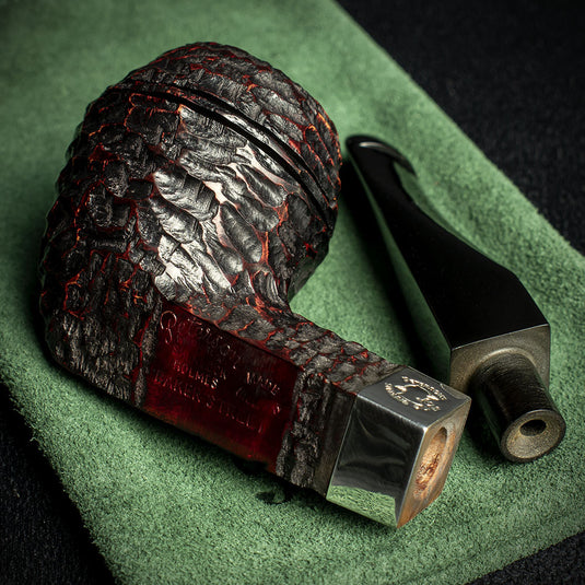 Peterson of Dublin Sherlock Holmes Baker Street Rusticated Briar Pipe