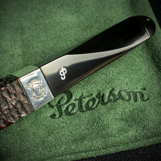 Peterson of Dublin Sherlock Holmes Baker Street Rusticated Briar Pipe