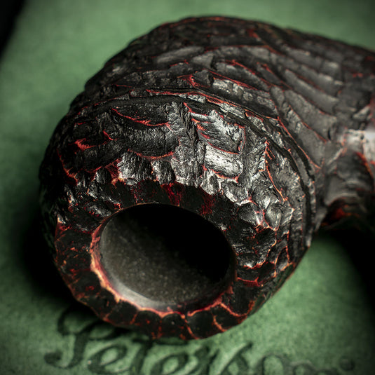 Peterson of Dublin Sherlock Holmes Watson Rusticated 9mm Briar Pipe