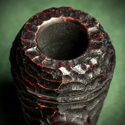 Peterson of Dublin Sherlock Holmes Watson Rusticated 9mm Briar Pipe