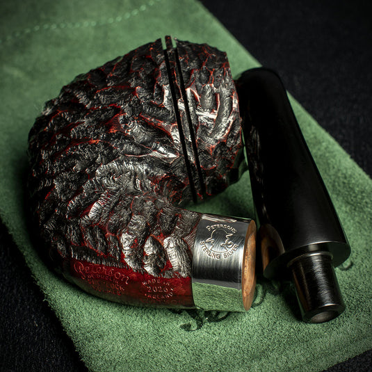 Peterson of Dublin Sherlock Holmes Watson Rusticated Briar Pipe