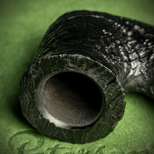 Peterson of Dublin System Spigot Sandblasted Briar Pipe - Shape 305