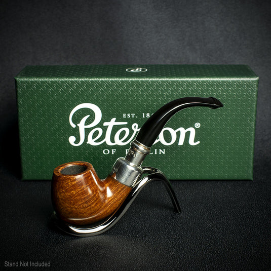 Peterson of Dublin System Spigot Briar Smoking Pipe - Shape 317 - 9mm