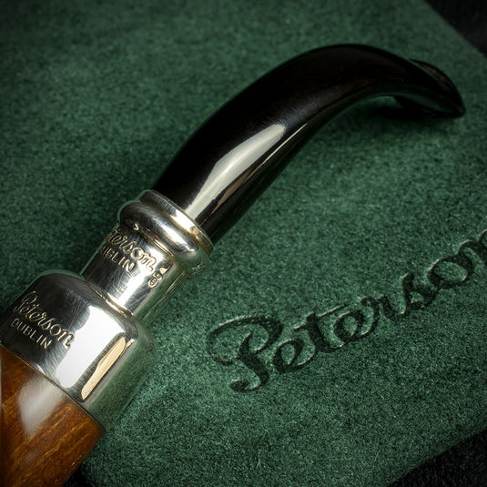 Peterson of Dublin System Spigot Briar Smoking Pipe - Shape 317 - 9mm