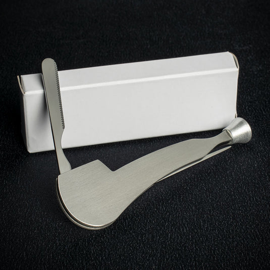 Pipe Shaped Pipe Tool - Chrome