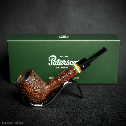 Peterson of Dublin St. Patrick's Day 2026 Sandblast Briar Pipe - Shape53