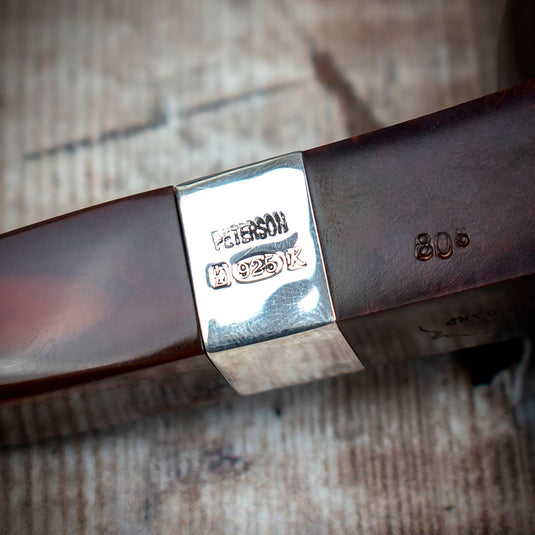 Harp Briar Pipe By Peterson Of Dublin - Shape No.80s