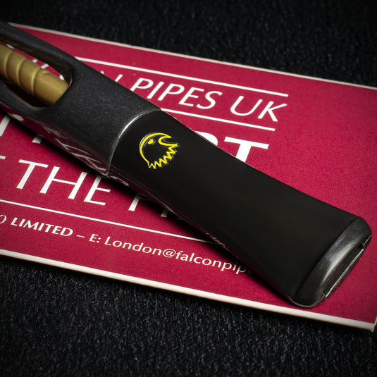 Falcon Pipe Stem - Shillelagh Black N' Gold