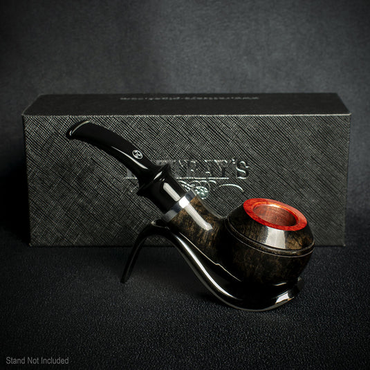 Rattray's Beltanes Fire Briar Smoking Pipe - Grey