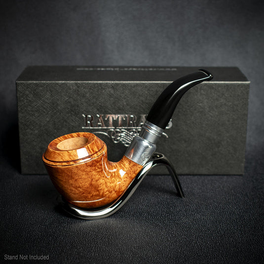 Rattray's Sanctuary Light Briar Smoking Pipe - Shape 15