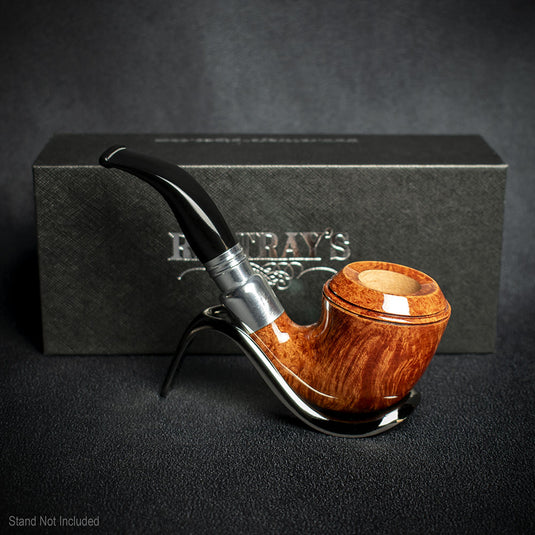 Rattray's Sanctuary Light Briar Smoking Pipe - Shape 15