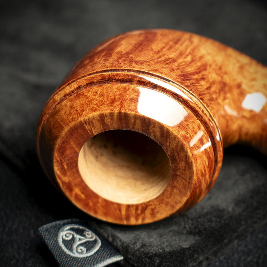 Rattray's Sanctuary Light Briar Smoking Pipe - Shape 15