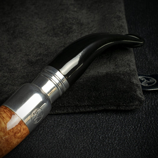 Rattray's Sanctuary Light Briar Smoking Pipe - Shape 15