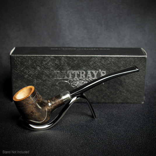 Rattray's Slainte Briar Smoking Pipe - Grey