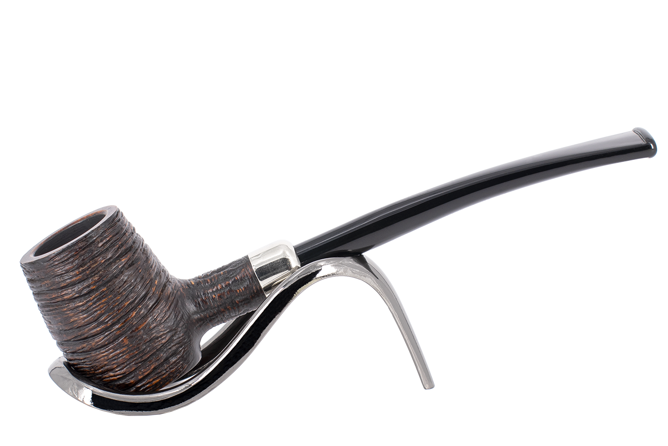 Rattrays Slainte Briar Smoking Pipe - Rustic Smoke-King