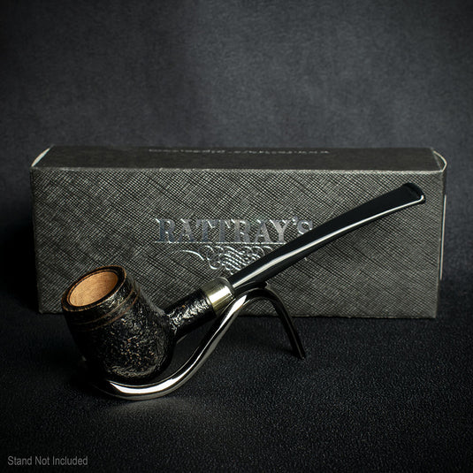 Rattray's Slainte Briar Smoking Pipe - Sandblast