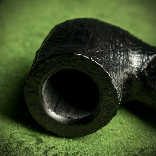 Peterson of Dublin System Spigot Sandblasted Briar Pipe - Shape 301