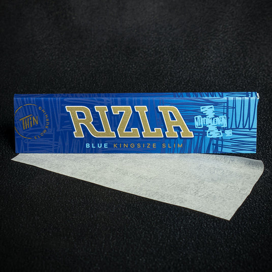 Rizla King Size Blue Slim Rolling Papers - Bundle of 2