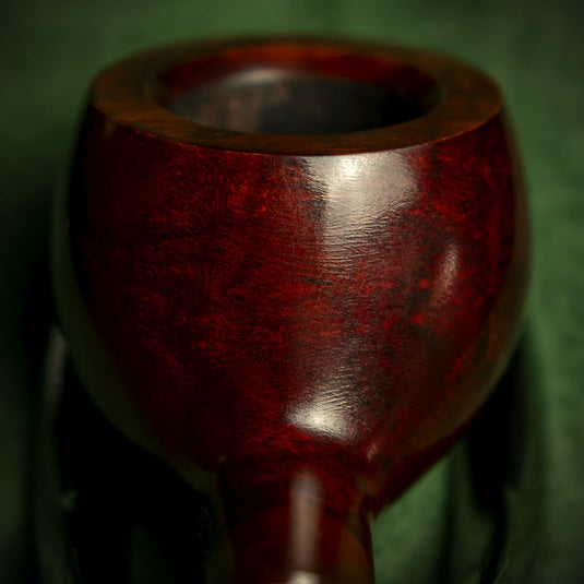 Peterson of Dublin Jnr. Terracotta Silver Mounted Prince Smoking Pipe