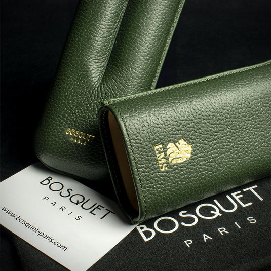 Bosquet EMS Leather Cigar Case (Limited Edition) Forest Green