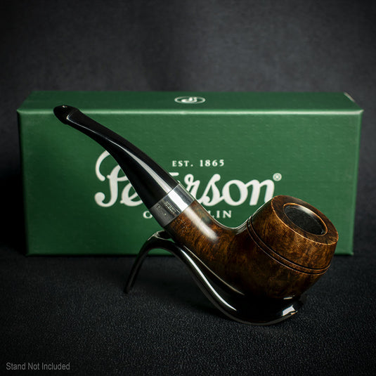 Peterson of Dublin Sherlock Holmes Briar Smoking Pipe Dark Series - Deerstalker Smooth Deerstalker