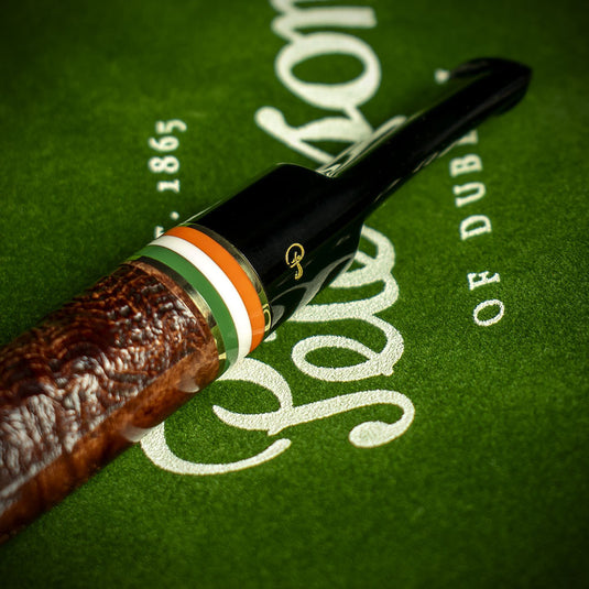 Peterson of Dublin St. Patrick's Day 2026 Sandblast Briar Pipe - Shape53