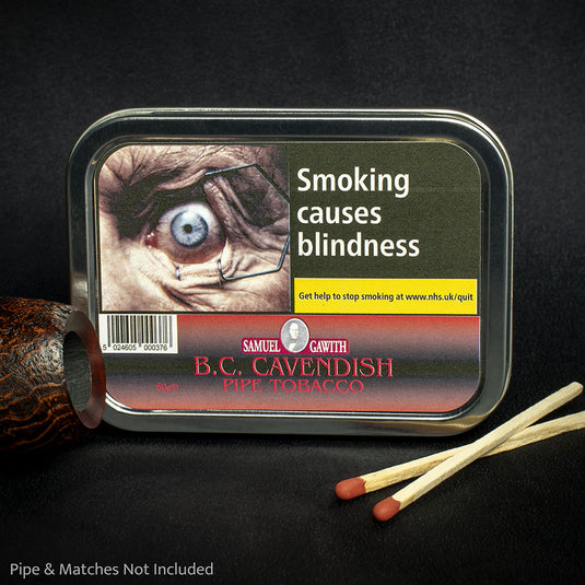 Samuel Gawith BC Cavendish Black Cherry Pipe Tobacco - 50g Tin