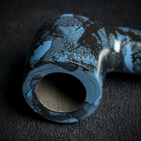Sarome Blue Moss Straight Pearwood Pipe - 9mm 