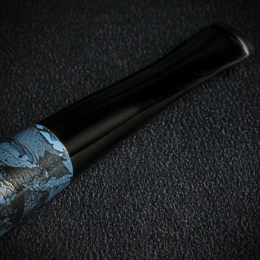 Sarome Blue Moss Straight Pearwood Pipe - 9mm 