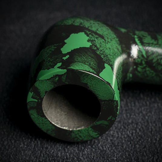 Sarome Green Moss Straight Pearwood Pipe - 9mm 