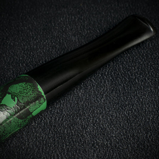 Sarome Green Moss Straight Pearwood Pipe - 9mm 