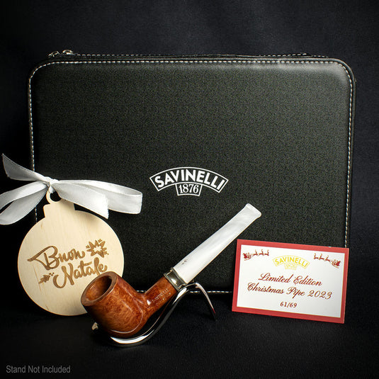 Savinelli 2023 Limited Edition Christmas Briar Smoking Pipe - 61/69