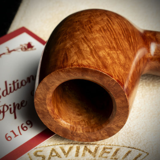 Savinelli 2023 Limited Edition Christmas Briar Smoking Pipe - 61/69