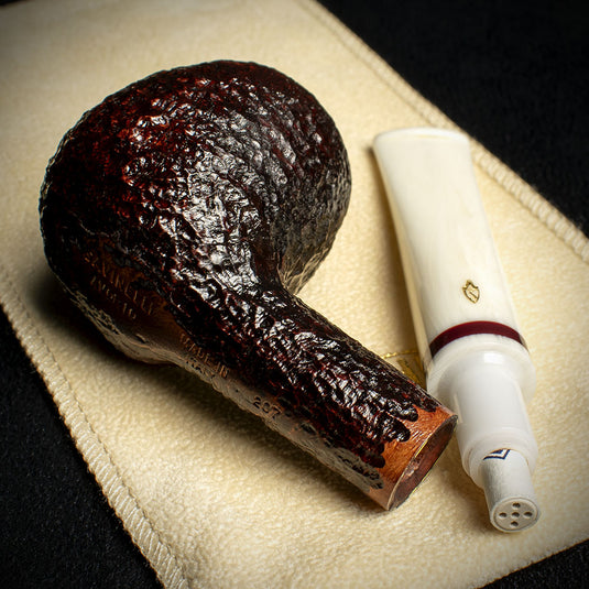 Savinelli Avorio Rustic Brown 207 - 6mm Briar Pipe