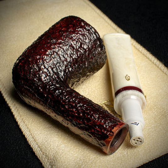 Savinelli Avorio Rustic Brown 409 - 6mm Briar Pipe