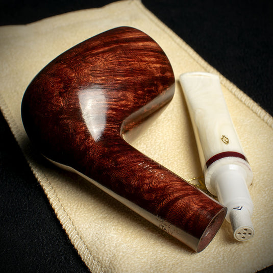 Savinelli Avorio Smooth Burgundy 111 - 6mm Briar Pipe