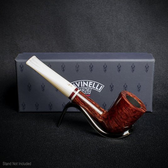 Savinelli Avorio Smooth Burgundy 409 - 6mm Briar Pipe