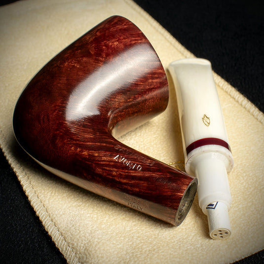 Savinelli Avorio Smooth Burgundy 920 - 6mm Briar Pipe
