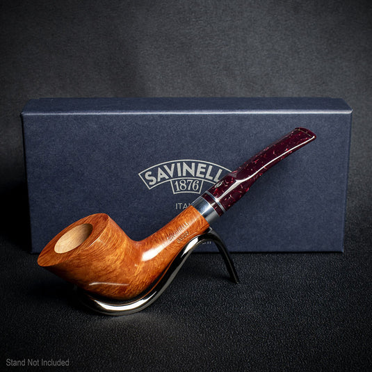 Savinelli Bacco Smooth Natural 904 - 6mm Briar Pipe