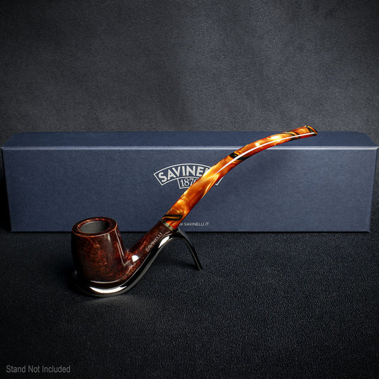 Savinelli Clarks Favorite Smooth - 6mm Briar Pipe