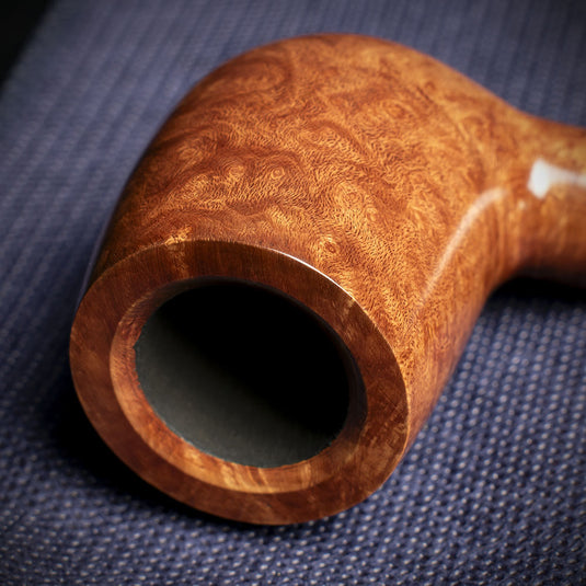 Savinelli Dolomiti Smooth Light Brown 128 - 9mm Briar Pipe