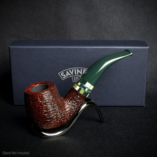 Savinelli Foresta Rusticated 616 - 6mm Briar Pipe